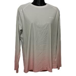 Columbia PFG Womens Size Large Tidal Deflector Long Sleeve Omni Shape Shirt Top